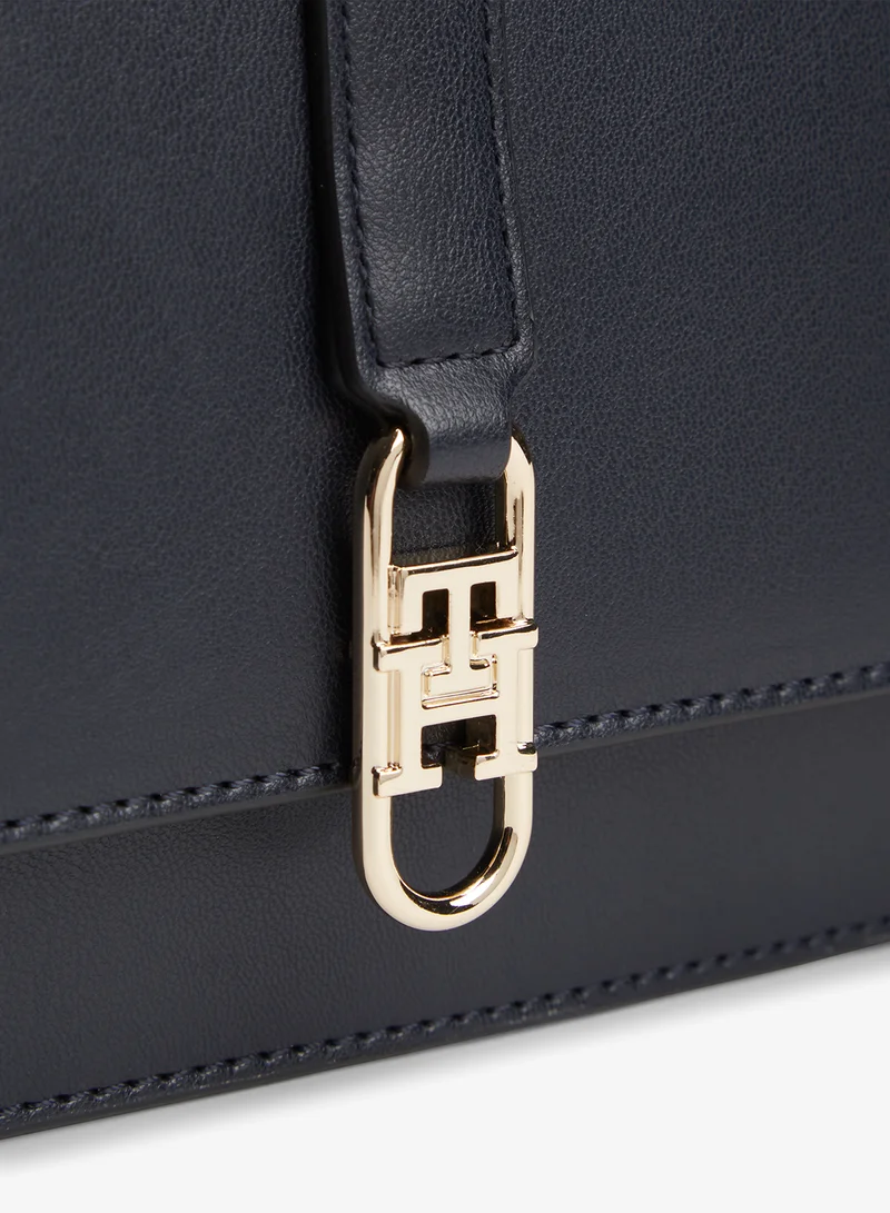 TOMMY HILFIGER  Monogram Flap Crossbody Bag for Women | Best Price UAE